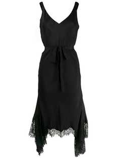 Gold Hawk платье-комбинация асимметричного кроя