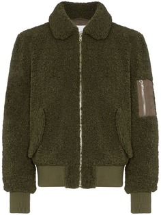 Stand Nassim fleece bomber jacket