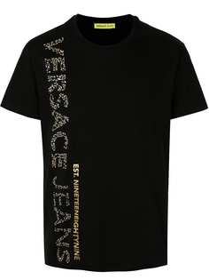Versace Jeans studded logo T-shirt