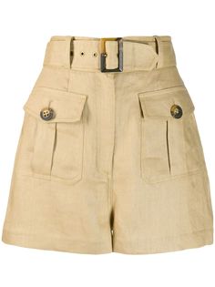 Zimmermann шорты с завышенной талией