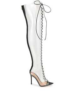 Gianvito Rossi ботфорты на шнуровке