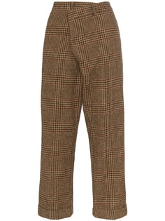 R13 брюки в клетку