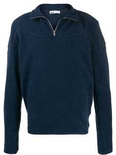 GmbH zipped neck polar sweatshirt
