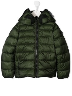 AI Riders on the Storm пуховик с капюшоном