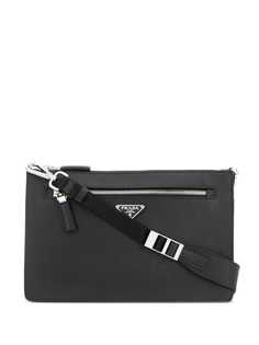 Prada zipped travel pouch