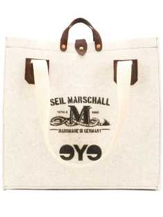 Junya Watanabe printed shopper bag