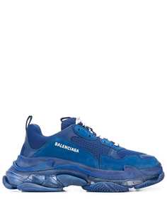Balenciaga кроссовки Triple S на прозрачной подошве