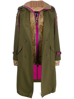 Bazar Deluxe layered trench coat