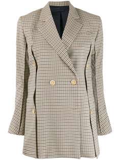 Eudon Choi checked double breasted blazer