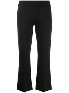 Blanca kick flared cropped trousers