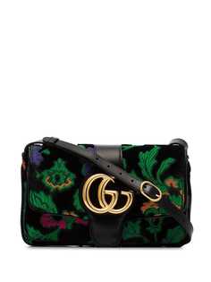 Gucci black Arli small embroidered shoulder bag