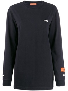 Heron Preston топ с длинными рукавами