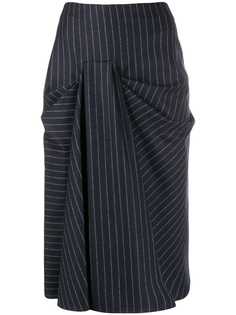 Alexander McQueen юбка миди со сборками