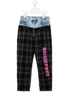 Natasha Zinko Kids double waisted trousers