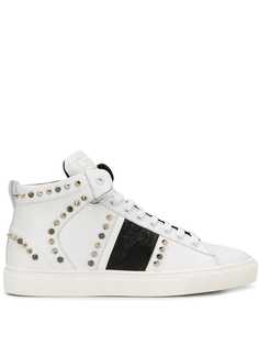 Versace Collection хайтопы с заклепками