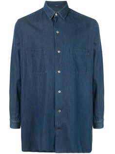 Yohji Yamamoto Pre-Owned джинсовая рубашка