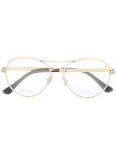 Jimmy Choo Eyewear очки в круглой оправе