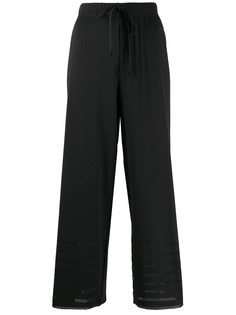 Pleats Please Issey Miyake брюки с микроплиссировкой