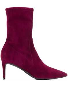 Stuart Weitzman ботильоны с заостренным носком
