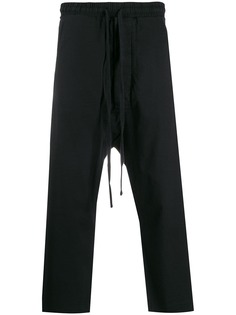 Thom Krom cropped relaxed-fit trousers