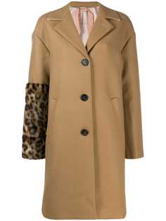Nº21 пальто с леопардовым принтом