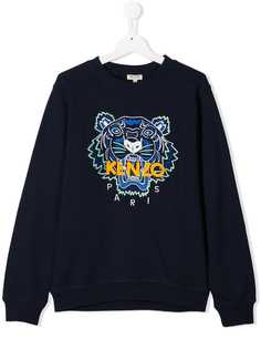 Kenzo Kids толстовка с вышивкой