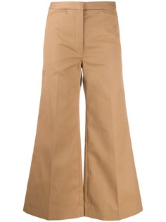 Lemaire cropped flared trousers