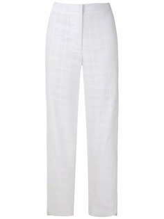 Mara Mac укороченные брюки в клетку