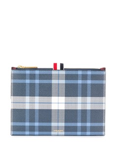 Thom Browne большой кошелек для монет в клетку