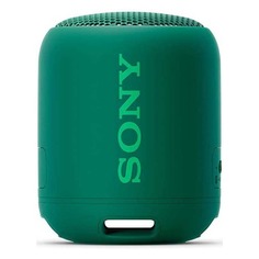 Портативная колонка SONY SRS-XB12, 10Вт, зеленый [srsxb12g.ru2]