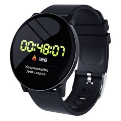 Смарт-часы SMARTERRA SmartLife UNO, 1.3", черный / черный [sm-slunob]