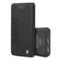 Внешний аккумулятор (Power Bank) BMW, 10000мAч, черный [bmwcpb10klob] Noname