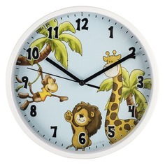 Настенные часы HAMA Safari, аналоговые, белый