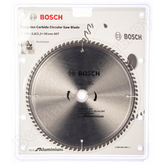 Пильный диск eco al (250x30 мм; 80t) bosch 2608644393