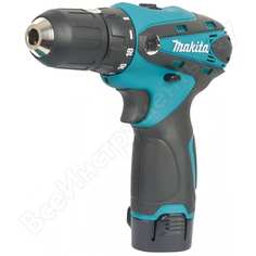 Аккумуляторная дрель-шуруповерт makita df330dwe