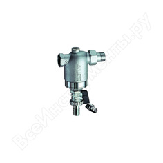 Фильтр far 1/2" нр-bр, с манометром, 100мкм, max: 95c, 25бар fa 3946 12100
