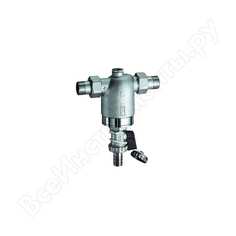 Фильтр far 1/2" нр-нр, с манометром, 100мкм, max: 95c, 25бар fa 3944 12100