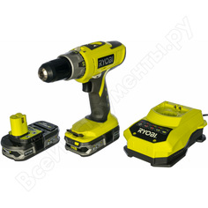 Ударная дрель-шуруповерт ryobi one+ llcdi18-ll25s 5133002632