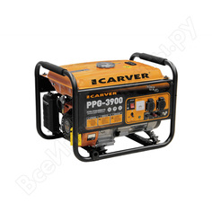 Бензиновый генератор carver ppg-3900 lt-170f 01.020.00007