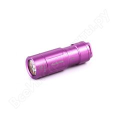 Светодиодный фонарь-брелок fenix фиолетовый, 130 лм uc02pr