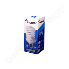 Компактная энергосберегающая лампа космос spc 30w e27 2700k lksmspc30we2727