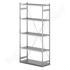 Стеллаж 5 полок, 1000х400х2000 klesto se205-410 908575
