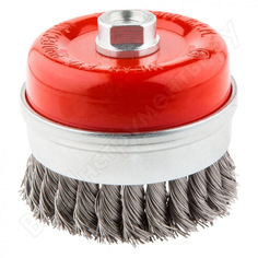 Щетка проволочная чашечная (65 мм; м14; inox) graphite 57h585