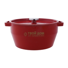 Кастрюля Pyrex Slow Cook Red 5,8 л