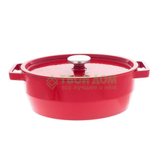 Кастрюля Pyrex Slow Cook Red 3,8 л