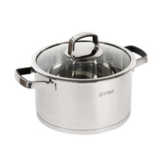 Кастрюля Guffman с силиконовыми вставками 6,4 л