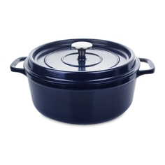 Кастрюля чугунная Invicta Bleu reglisse 3,1 л