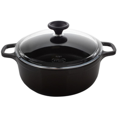 Кастрюля со стеклянной крышкой Invicta Taupе 6,3 л