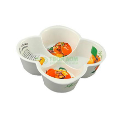 Форма для запекания Larange Яблоки с изюмом и орехами 21,8х20,3х4,8 (598-086)