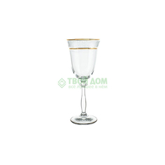 Набор бокалов для вина Crystalex as Набор рюмок ангела 250млвинодекор6шт (40600/436675/250)